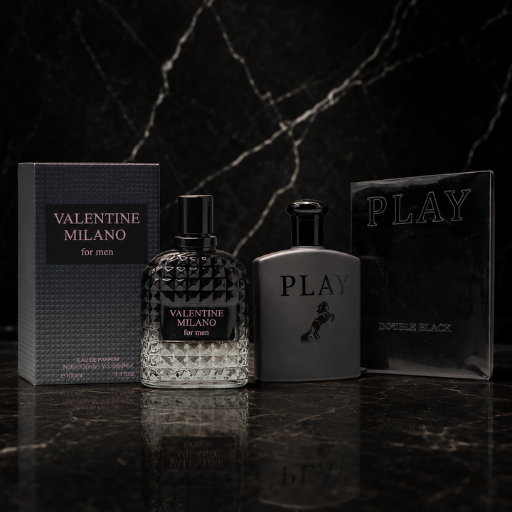Milano Men &amp; Play Double Black 2-Pack 100ml | Men&