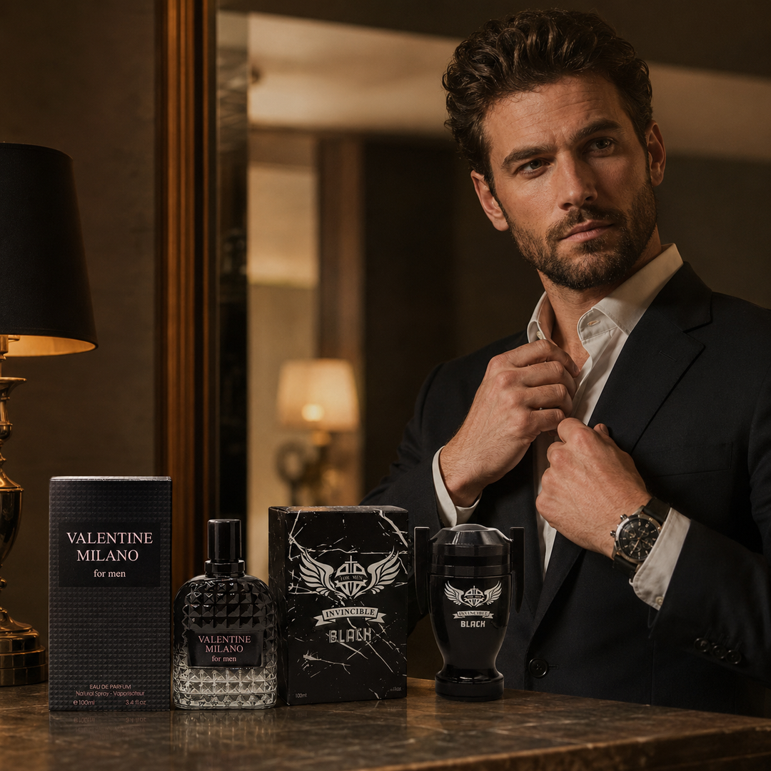 Milano Men &amp; Invincible Black 2-Pack 100ml | Men&