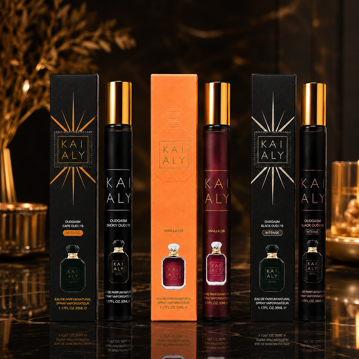 Luxury Oud Discovery Collection | 3-Pack Café, Vanilla &amp; Black Oud
