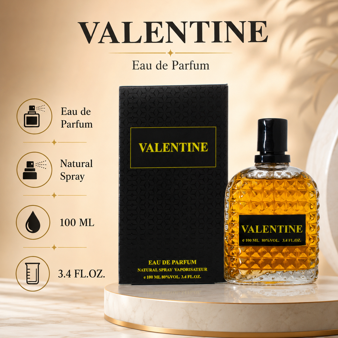 Valentine by EBC Collection 3.4 oz EDP for Women | Sealed Box
