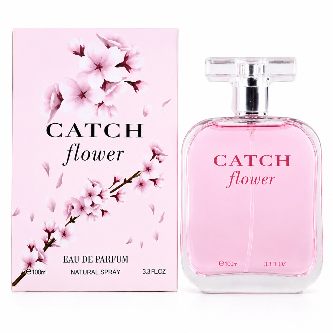 Catch Flower 3.3 oz Eau de Parfum for Women | Soft Floral Scent