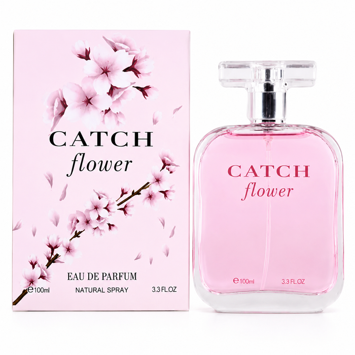 Catch Flower 3.3 oz Eau de Parfum for Women | Soft Floral Scent