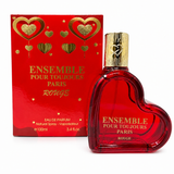 Ensemble Pour Toujours Paris Rouge 3.4 oz EDP | Romantic Heart Scent