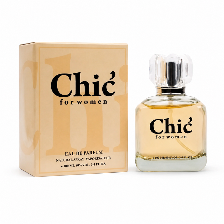 Chic for Women 3.4 oz Eau de Parfum | Fresh Fruity Floral Scent