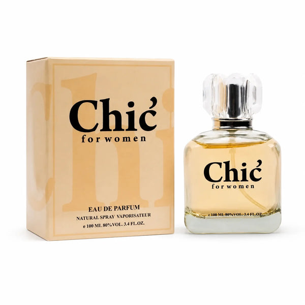 Chic for Women 3.4 oz Eau de Parfum | Fresh Fruity Floral Scent