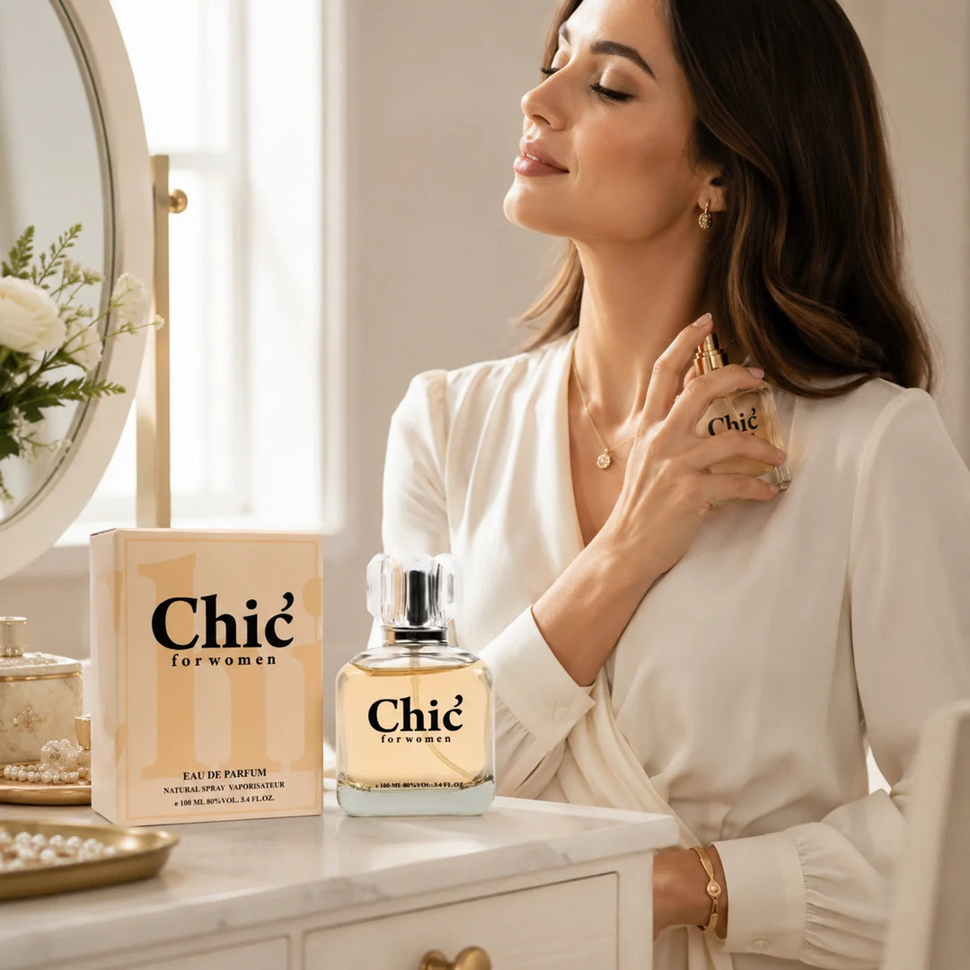 Chic for Women 3.4 oz Eau de Parfum | Fresh Fruity Floral Scent