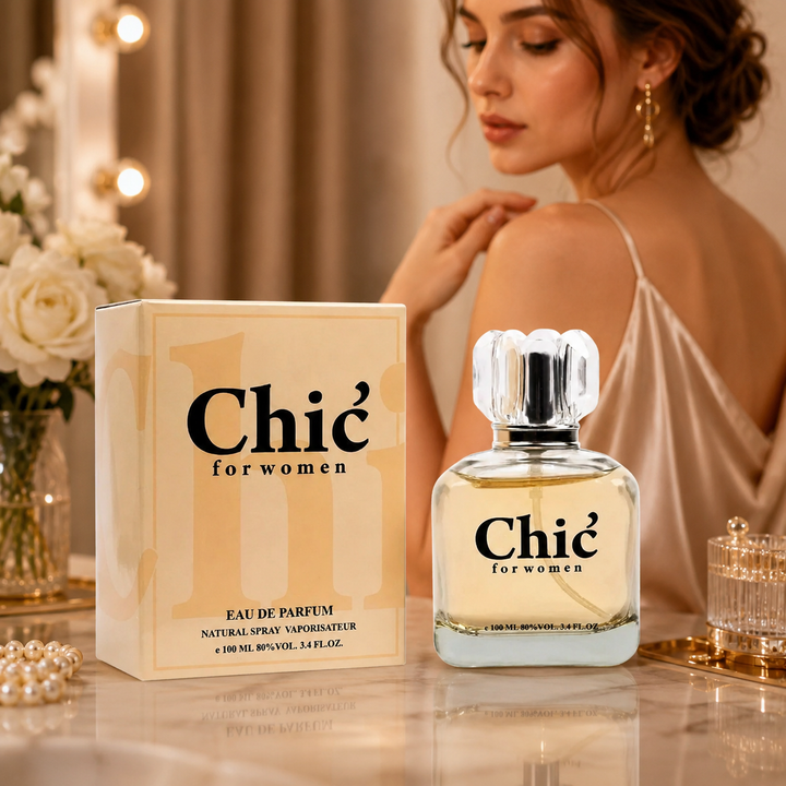 Chic for Women 3.4 oz Eau de Parfum | Fresh Fruity Floral Scent