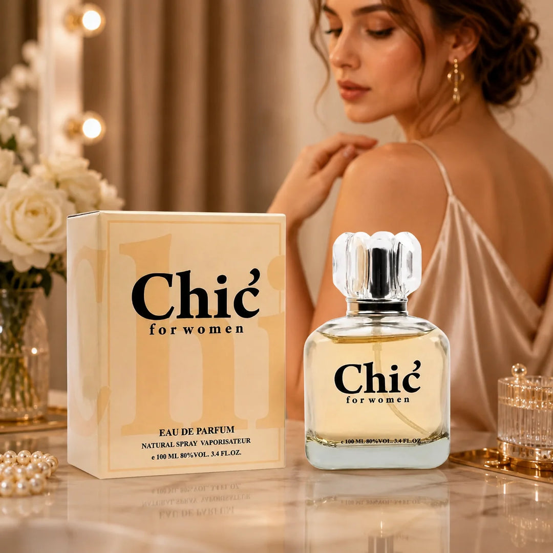 Chic for Women 3.4 oz Eau de Parfum | Fresh Fruity Floral Scent