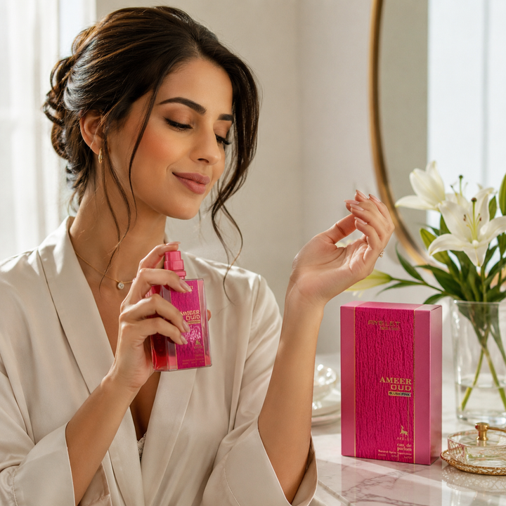 Ameer Oud Blush Pink for Women by Ayelet 3.4 oz EDP | Floral &amp; Oud