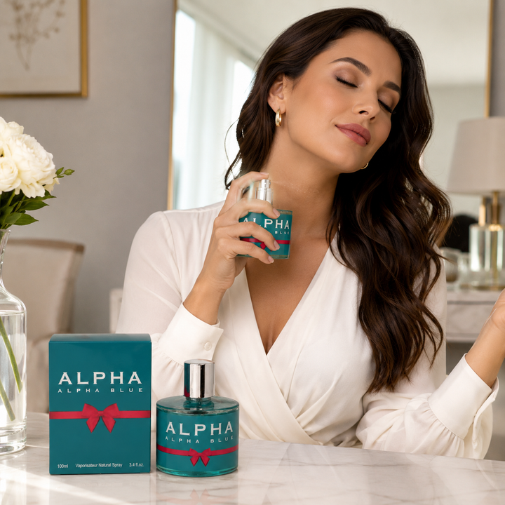 Alpha Blue for Women 3.4 oz EDP | Fresh Floral Fruity Scent