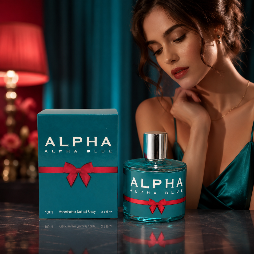 Alpha Blue for Women 3.4 oz EDP | Fresh Floral Fruity Scent
