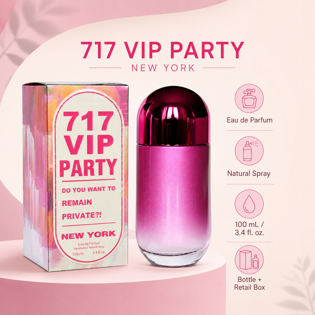 717 VIP Party for Women 3.4 oz EDP | Sweet Floral Fruity Scent