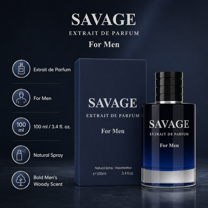 Savage Extrait de Parfum 100ml | Bold Men&
