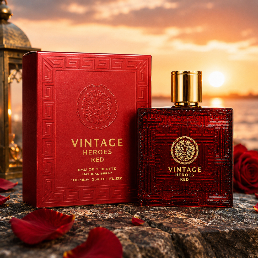 Vintage Heroes Red by Secret Plus 3.4 oz EDT for Men | Scentblooms