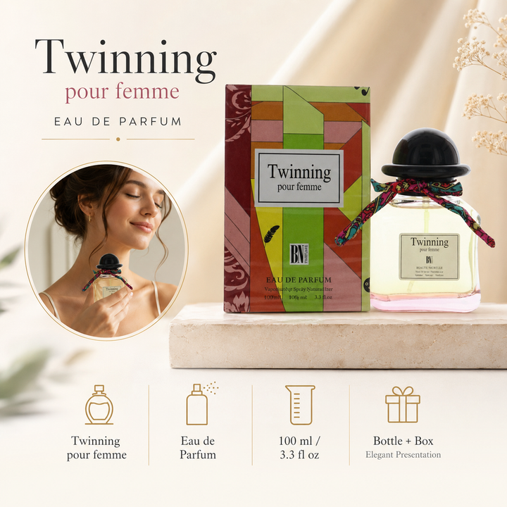Twinning 3.3 oz Eau de Parfum | Fresh Citrus &amp; Aromatic Women&