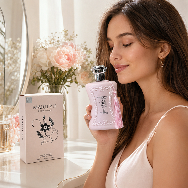 Merilyn Pour Femme 3.4 oz Eau de Parfum for Women | Elegant Floral