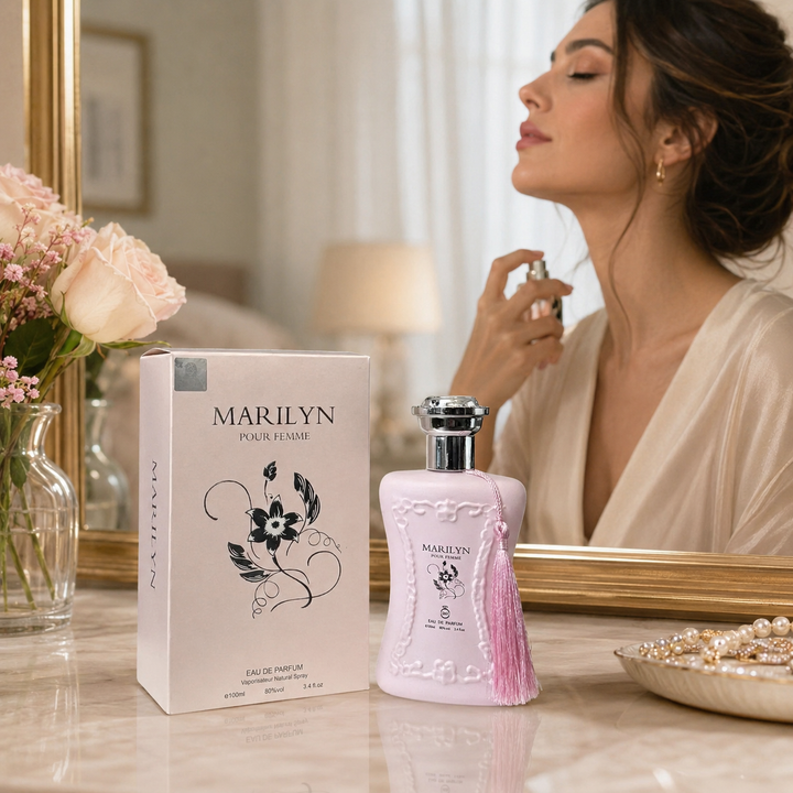 Merilyn Pour Femme 3.4 oz Eau de Parfum for Women | Elegant Floral