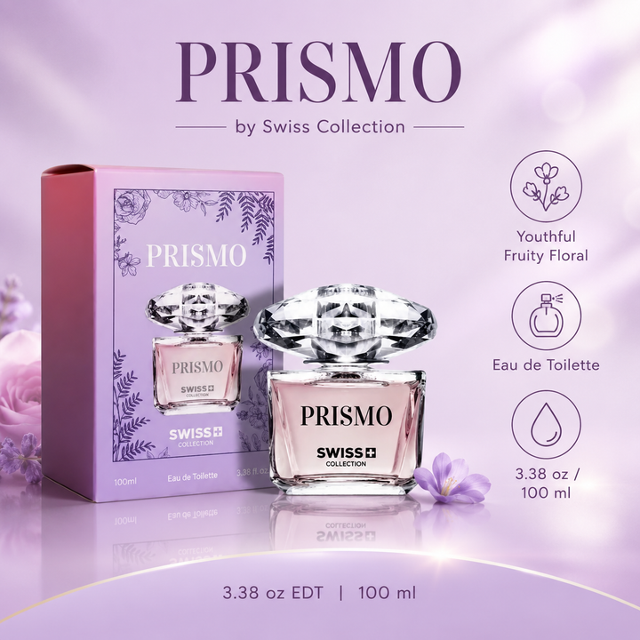 Prismo by Swiss Collection 3.38 oz EDT | Youthful Fruity Floral