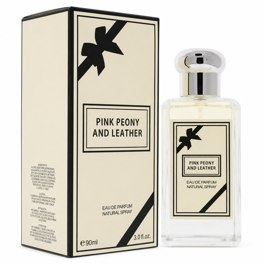 Pink Peony and Leather for Women 3.0 oz EDP | Unique Floral Woody Scent
