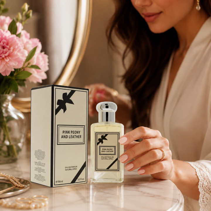 Pink Peony and Leather for Women 3.0 oz EDP | Unique Floral Woody Scent
