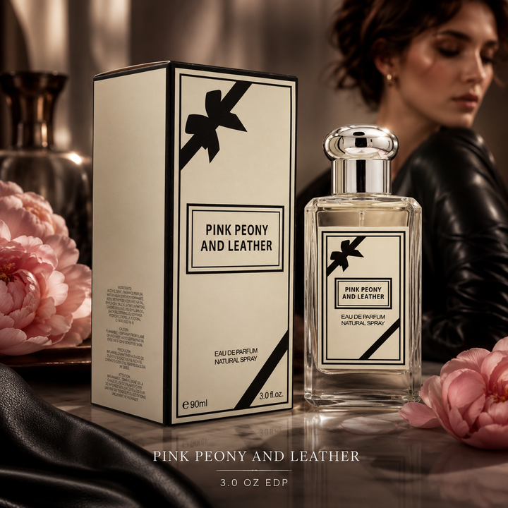 Pink Peony and Leather for Women 3.0 oz EDP | Unique Floral Woody Scent