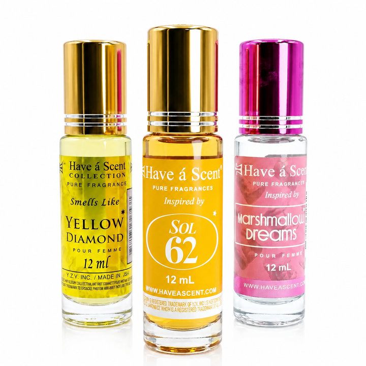 Sweet Treats Fragrance 3-Pack | Marshmallow &amp; SOL-62 &amp; Yellow Diamonds