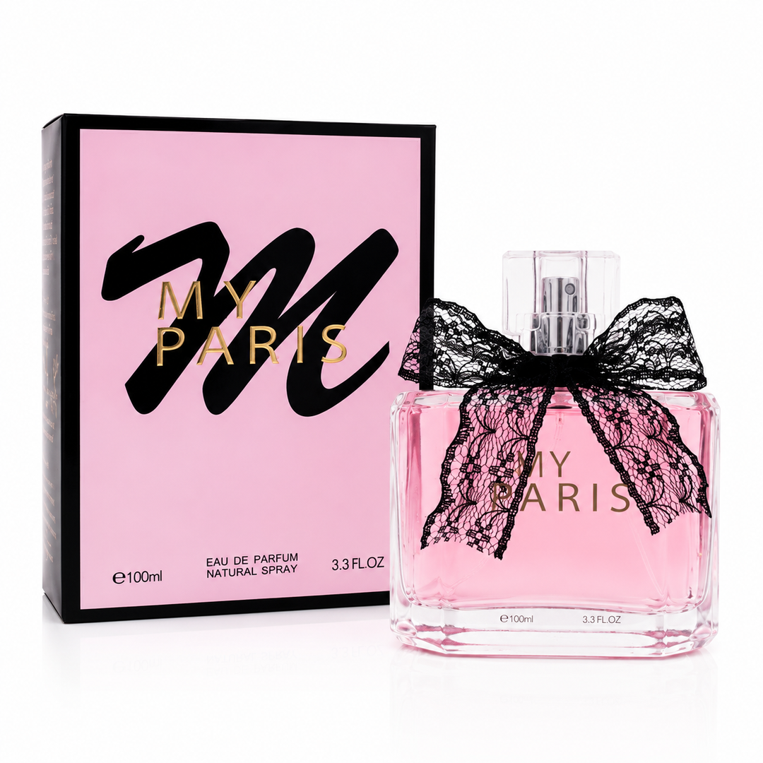 My Paris Eau de Parfum for Women 3.3 Fl Oz (100ml) – Floral Fruity Perfume with Sweet Rose, Soft Vanilla &amp; Musk Notes – Long Lasting Women&
