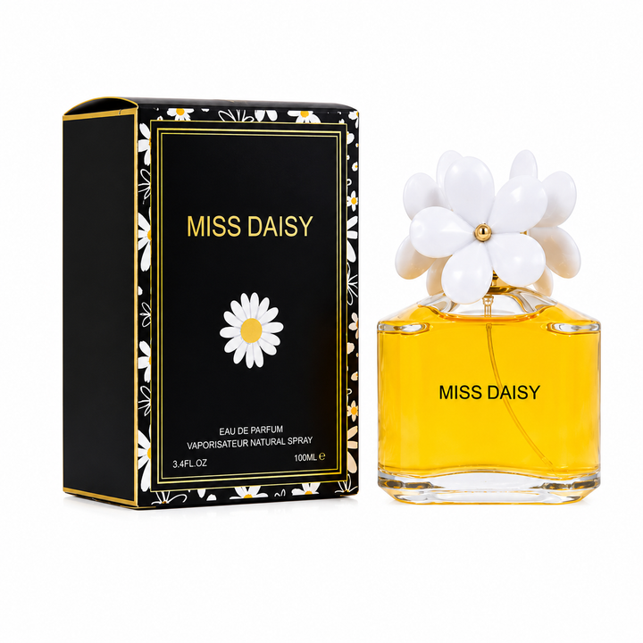 Miss Daisy Eau de Parfum for Women 3.4 Fl Oz (100ml) – Long Lasting Floral Fruity Perfume – Sweet Feminine Fragrance Spray for Daily Wear, Gifts &amp; Special Occasions