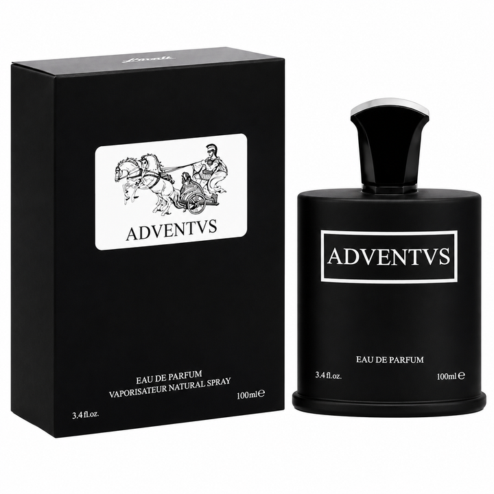 Adventvs Eau de Parfum for Men 3.4 Fl Oz (100ml) – Long Lasting Woody Citrus Cologne for Men – Fresh Masculine Fragrance Spray for Daily Wear, Office, Travel &amp; Evening Use