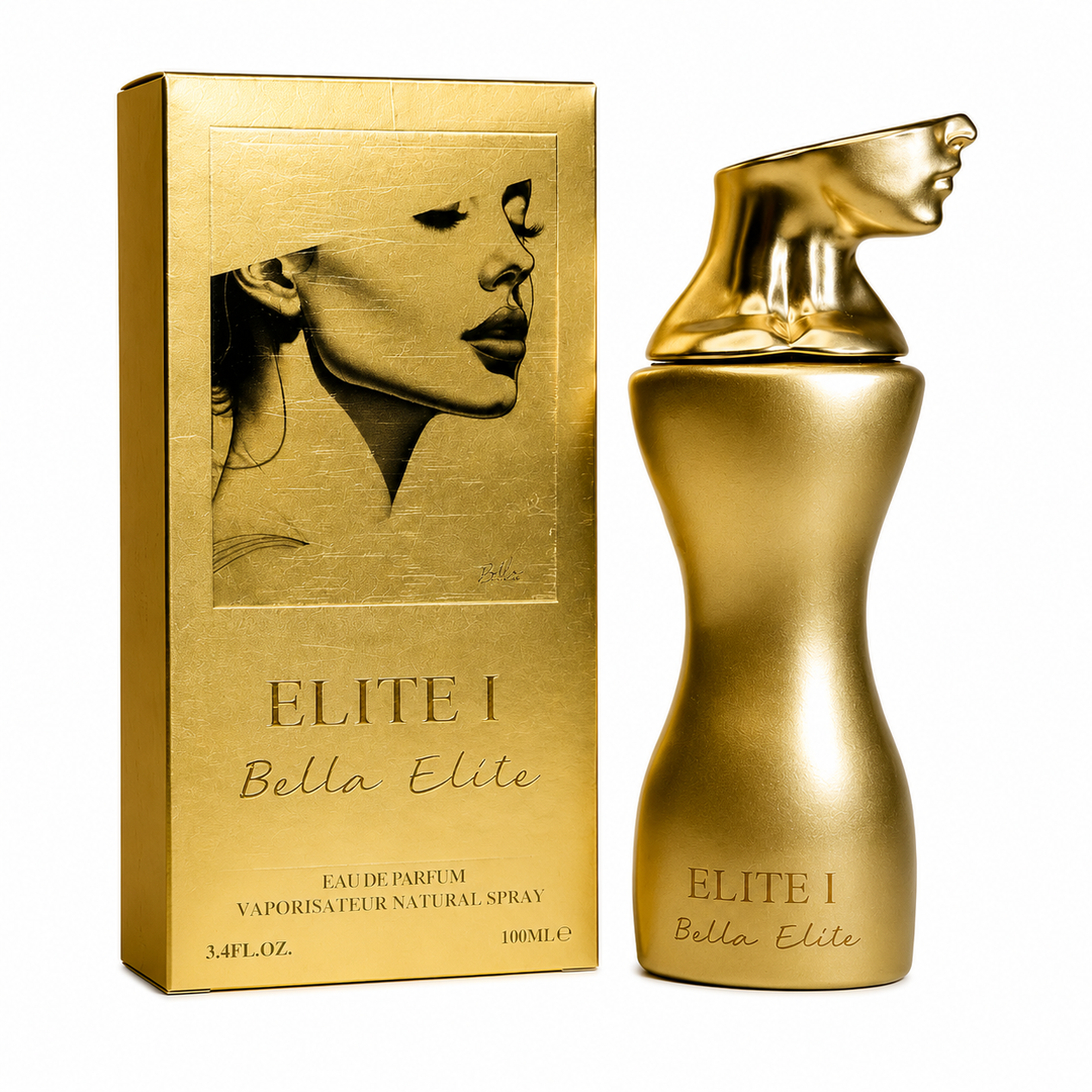 Elite I Bella Elite Eau de Parfum for Women 3.4 Fl Oz (100ml) – Long Lasting Floral Amber Perfume – Elegant Feminine Fragrance Spray for Daily Wear, Evening Events &amp; Special Occasions
