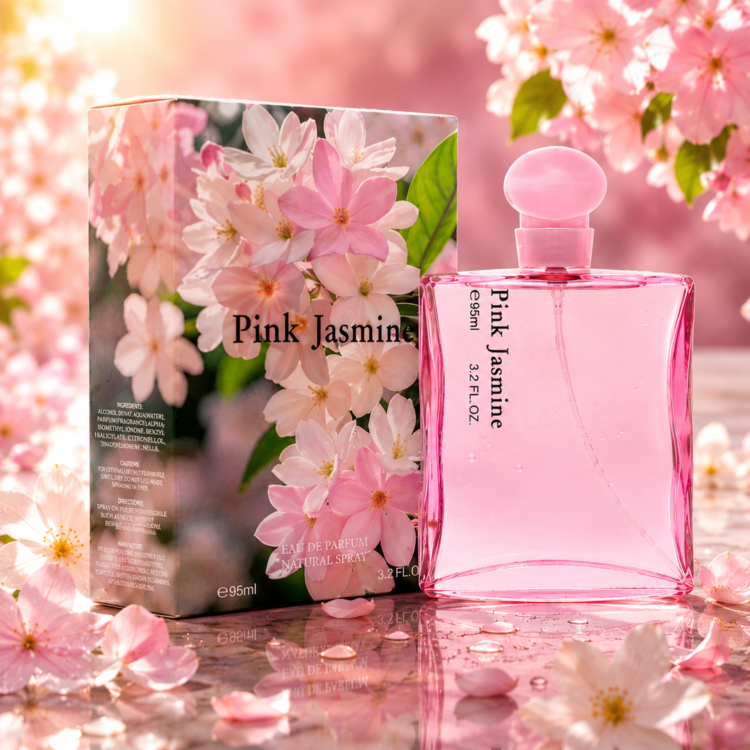 Lilac &amp; Pink Jasmine Perfume Gift Set for Women, 2 Pack Eau de Parfum 3.2 Fl Oz (95ml) Each – Floral Fragrance Collection, Long Lasting Women&