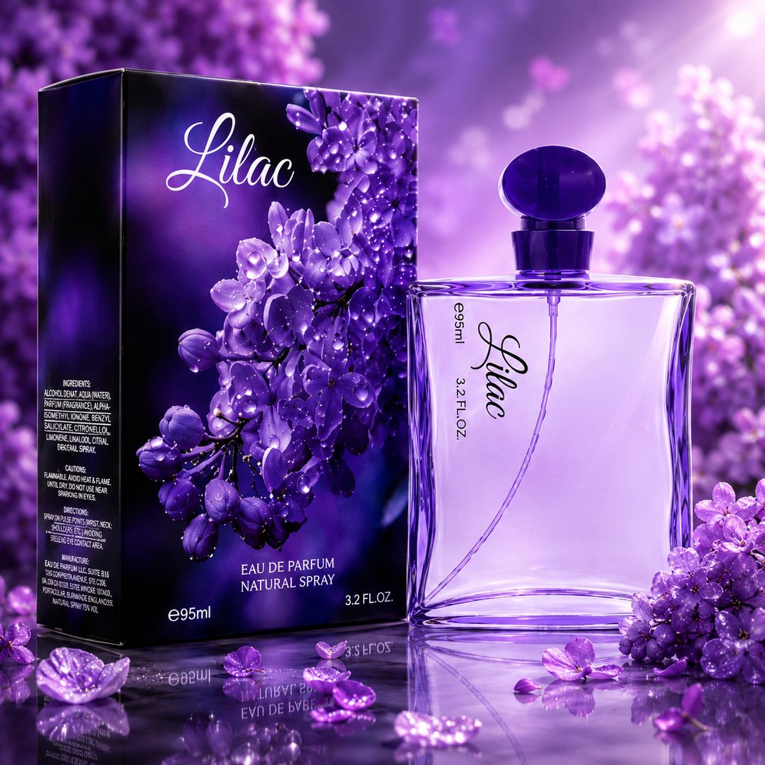 Lilac &amp; Pink Jasmine Perfume Gift Set for Women, 2 Pack Eau de Parfum 3.2 Fl Oz (95ml) Each – Floral Fragrance Collection, Long Lasting Women&