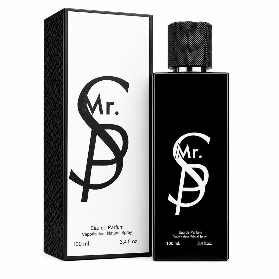 Mr. SP Eau de Parfum for Men 3.4 Fl Oz (100ml) – Long Lasting Woody Aromatic Cologne for Men, Fresh Masculine Fragrance, Everyday Signature Scent, Premium Gift for Him