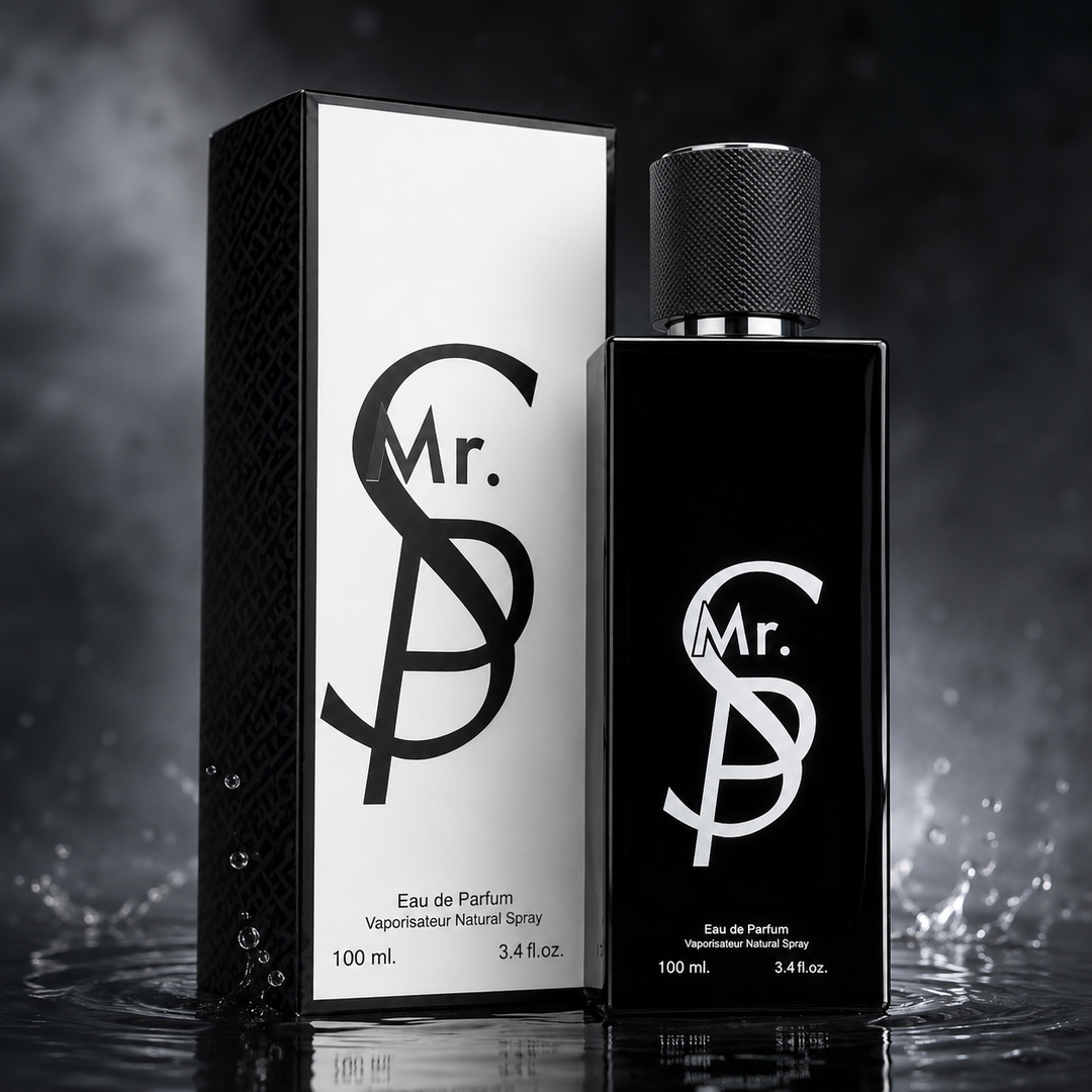 Mr. SP Eau de Parfum for Men 3.4 Fl Oz (100ml) – Long Lasting Woody Aromatic Cologne for Men, Fresh Masculine Fragrance, Everyday Signature Scent, Premium Gift for Him