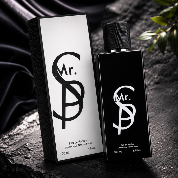 Mr. SP Eau de Parfum for Men 3.4 Fl Oz (100ml) – Long Lasting Woody Aromatic Cologne for Men, Fresh Masculine Fragrance, Everyday Signature Scent, Premium Gift for Him