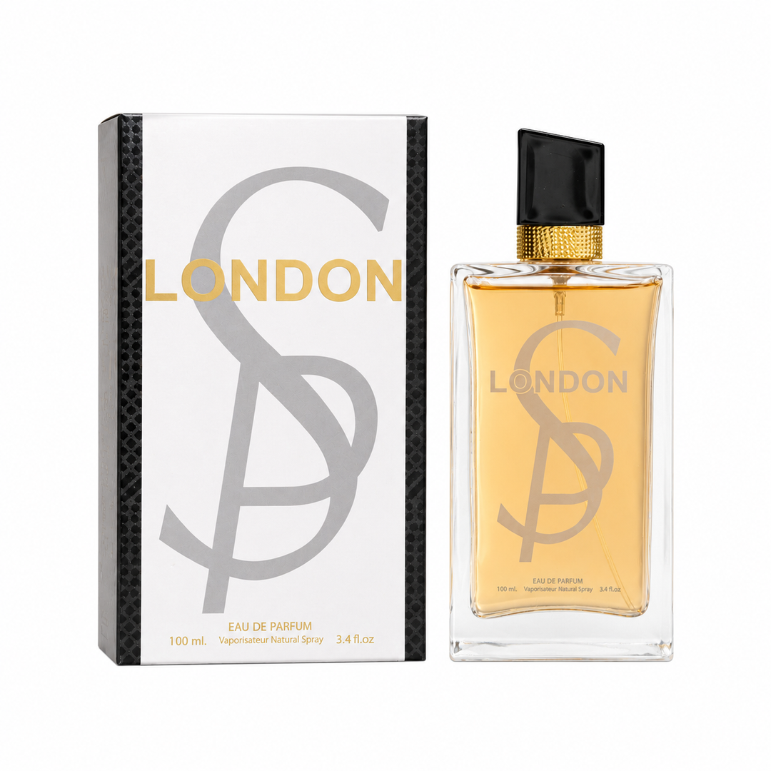 London SP Eau de Parfum for Men 3.4 Fl Oz (100ml) – Long Lasting Woody Aromatic Cologne for Men, Fresh Masculine Fragrance, Signature Everyday Scent, Premium Gift for Him