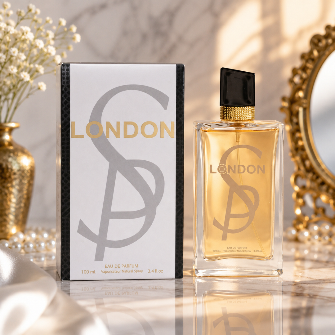 London SP Eau de Parfum for Men 3.4 Fl Oz (100ml) – Long Lasting Woody Aromatic Cologne for Men, Fresh Masculine Fragrance, Signature Everyday Scent, Premium Gift for Him