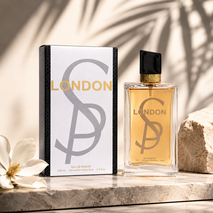 London SP Eau de Parfum for Men 3.4 Fl Oz (100ml) – Long Lasting Woody Aromatic Cologne for Men, Fresh Masculine Fragrance, Signature Everyday Scent, Premium Gift for Him