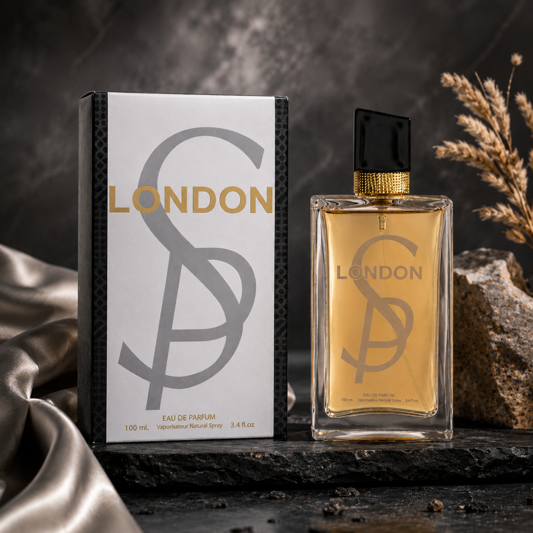 London SP Eau de Parfum for Men 3.4 Fl Oz (100ml) – Long Lasting Woody Aromatic Cologne for Men, Fresh Masculine Fragrance, Signature Everyday Scent, Premium Gift for Him