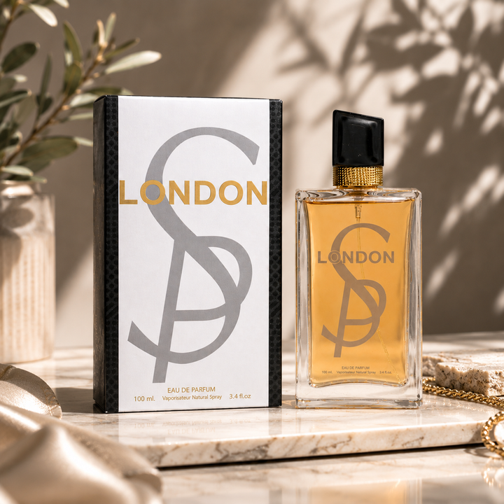 London SP Eau de Parfum for Men 3.4 Fl Oz (100ml) – Long Lasting Woody Aromatic Cologne for Men, Fresh Masculine Fragrance, Signature Everyday Scent, Premium Gift for Him