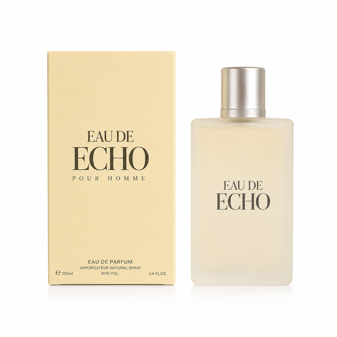 Eau De Echo Pour Homme Eau De Parfum 100ml (3.4 Fl Oz) – Long Lasting Men&