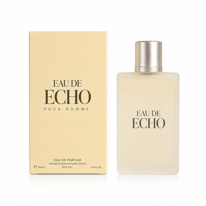 Eau De Echo Pour Homme Eau De Parfum 100ml (3.4 Fl Oz) – Long Lasting Men&