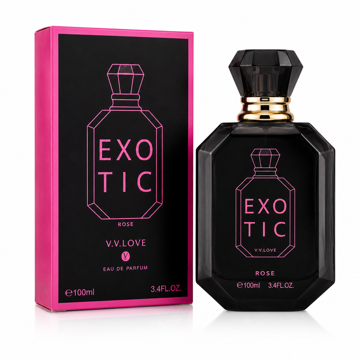 Rose Eau de Parfum for Women 100ml / 3.4 Fl Oz – Elegant Floral Fragrance Perfume Spray for Everyday Wear, Evening Occasions &amp; Gift Giving