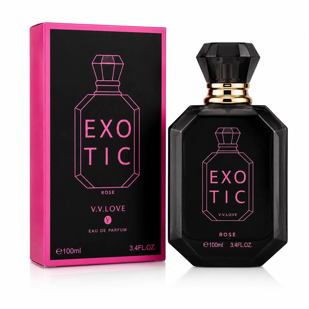 Rose Eau de Parfum for Women 100ml / 3.4 Fl Oz – Elegant Floral Fragrance Perfume Spray for Everyday Wear, Evening Occasions &amp; Gift Giving