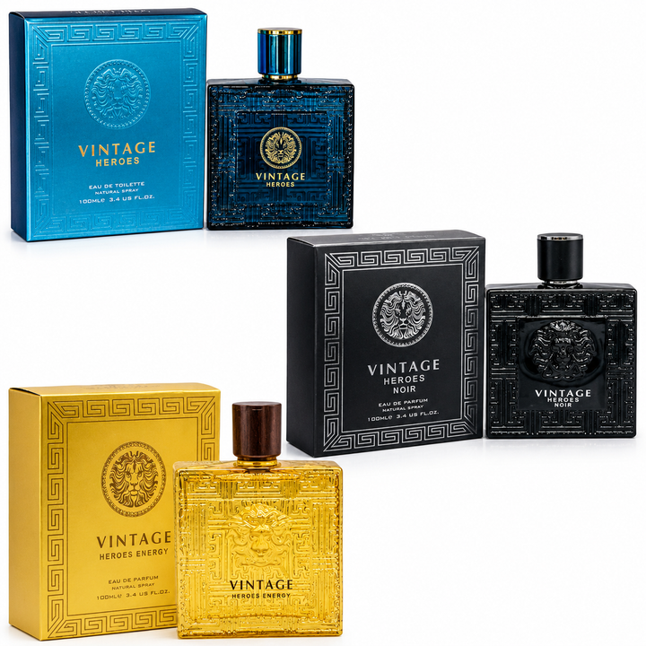 Vintage Heroes, Vintage Heroes Noir &amp; Vintage Heroes Energy Men&
