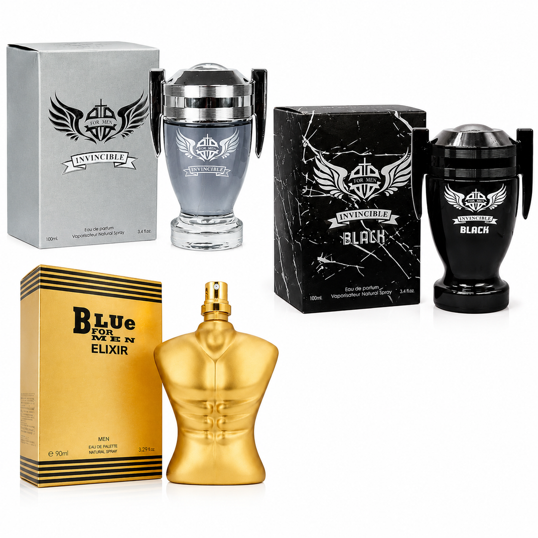 Invincible, Invincible Black &amp; Blue For Men Elixir Men&
