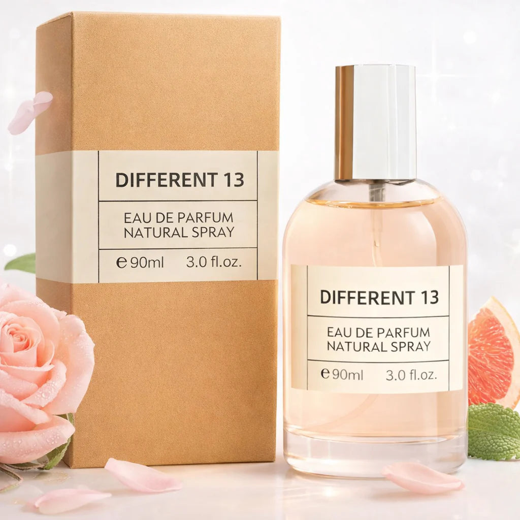 Different 13 Eau de Parfum Spray 3.0 oz (90 ml) – Unisex Fresh Woody Fragrance – Long Lasting Perfume for Women &amp; Men