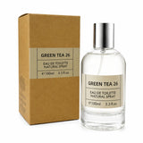 Green Tea 26 Eau De Toilette 100ml (3.3 Fl Oz) – Fresh Citrus Green Tea Perfume for Women & Men – Long Lasting Clean Everyday Fragrance Spray