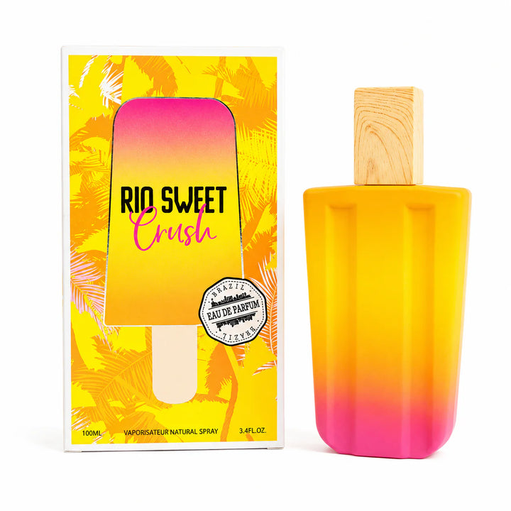 Rio Sweet Crush Eau De Parfum for Women 100ml (3.4 Fl Oz) – Long Lasting Tropical Sweet Fruity Perfume for Women – Summer Inspired Feminine Fragrance Spray