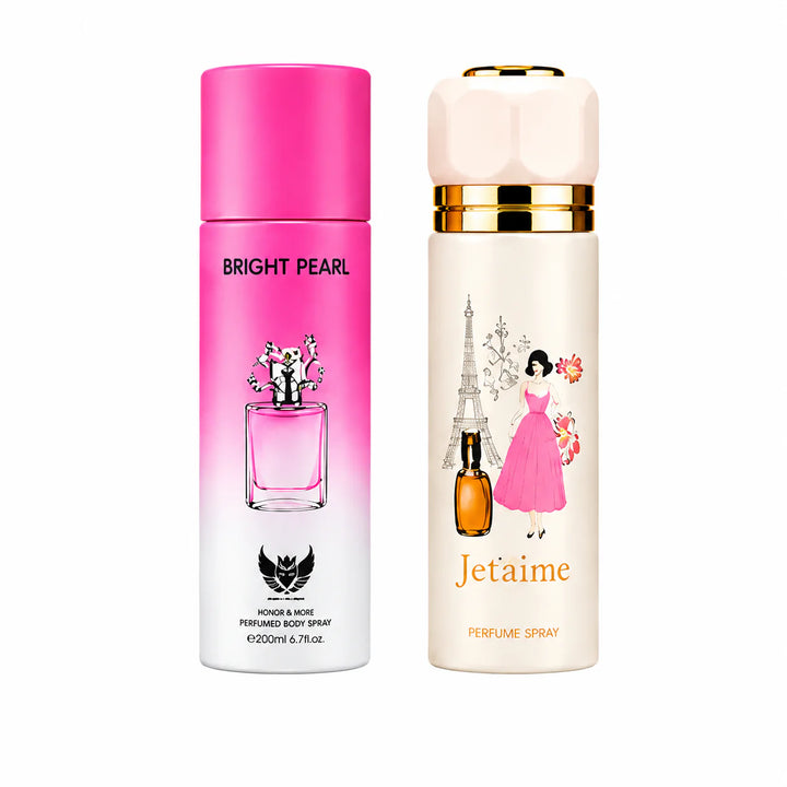 Women’s Perfume Body Spray 2 Pack – Long Lasting Fragrance Set – Floral &amp; Sweet Elegant Scents